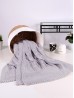 Premium Cable Knitted Soft Blanket